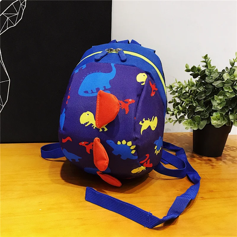 Schattige Dinosaurus Baby Veiligheidsgordel Rugzak Peuter Anti-Verloren Tas Kinderen Comfortabele Schooltas Peuter Anti Verloren Pols Link