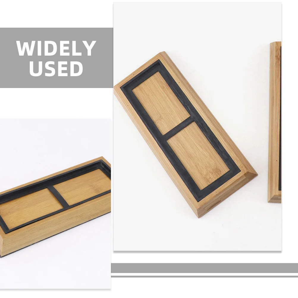 2 set Whetstone Base Grinding Stone Home Sharpener Holder Stand Non-Slip Sharpening Block Holder For Kitchen Home Use