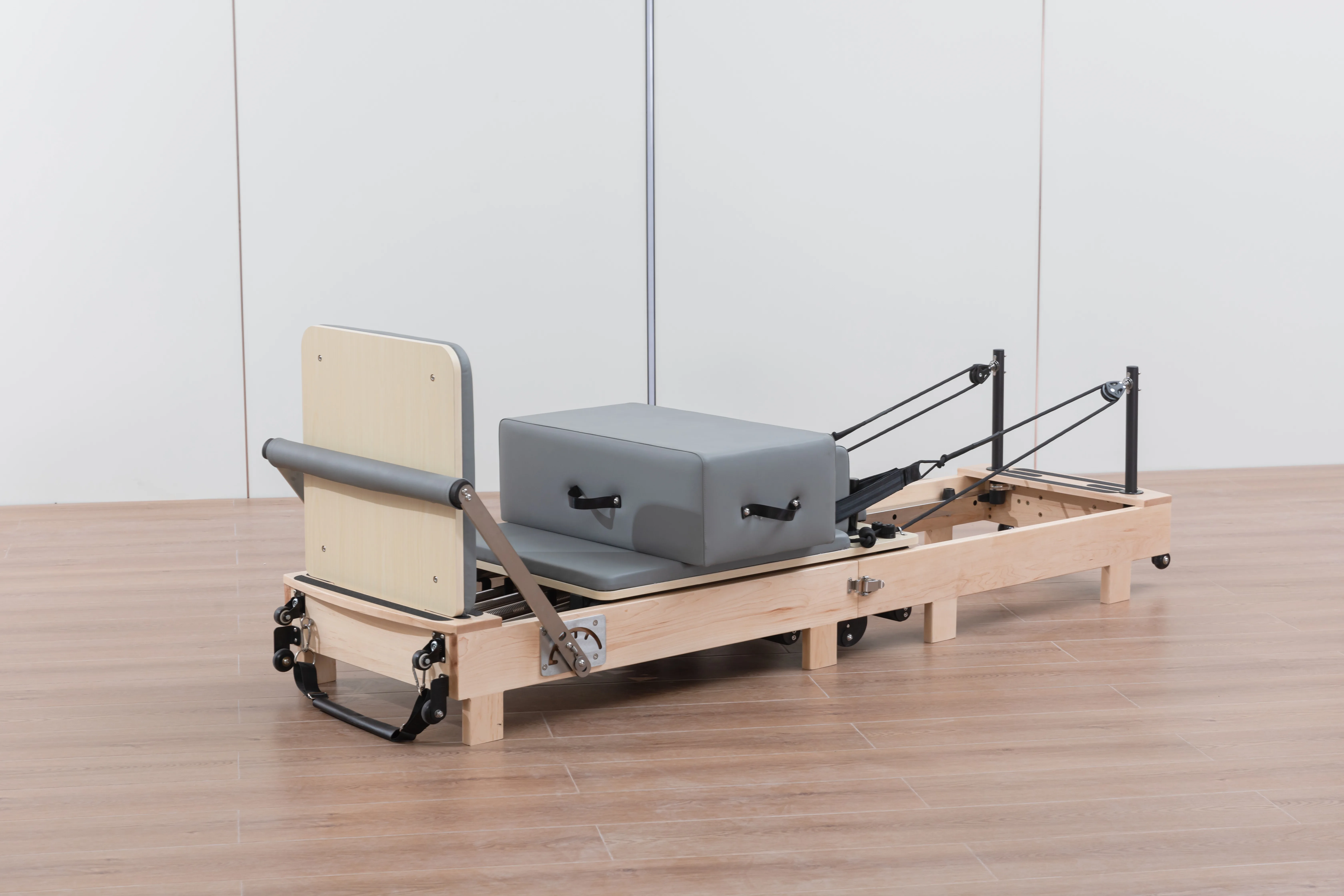 Reformer pliable en bois d'éra - Pilates Yoga Wheel avis et prix