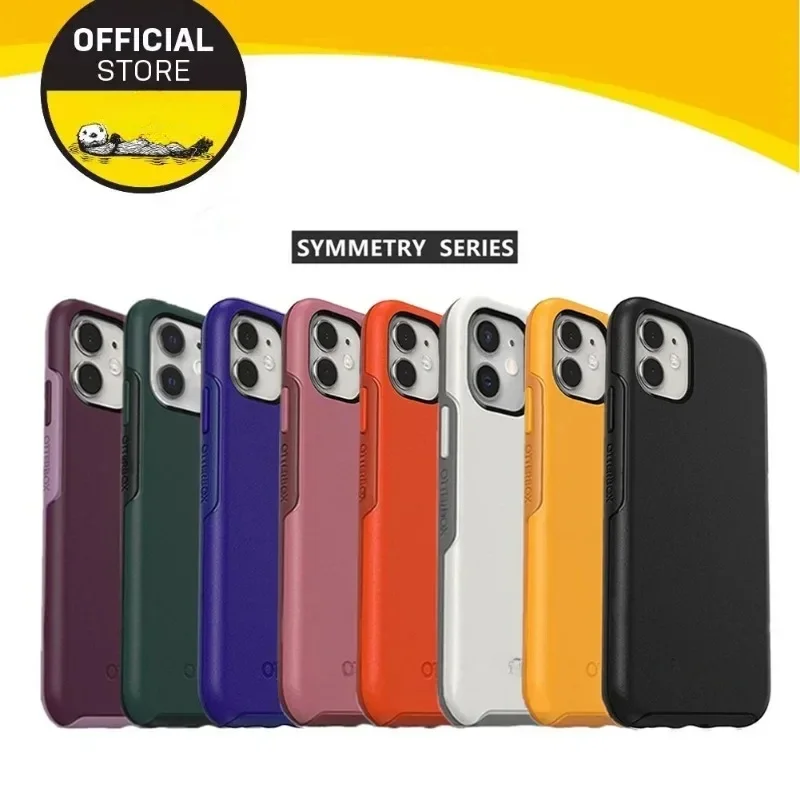 OtterSymmetry Series Box Case for Apple IPhone 16 Pro Max 16 Pro 16plus IPhone16 Case Double Color Phone Case