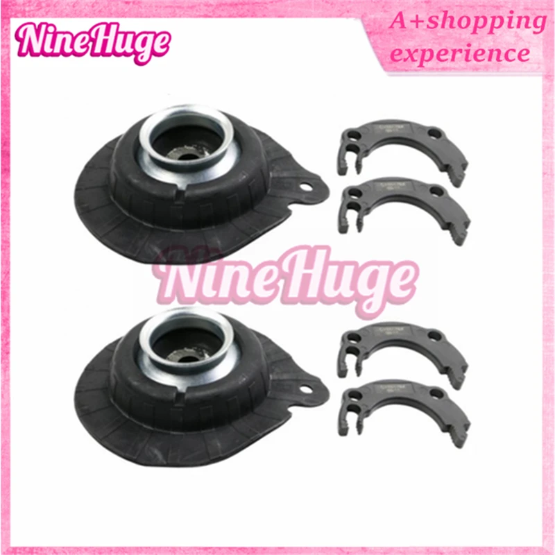 68194316AC 68194316AA Pair of Front Left & Right Strut Mount Set Retainer Kit Top Rubber for Jeep Cherokee Chrysler Dodge Dart