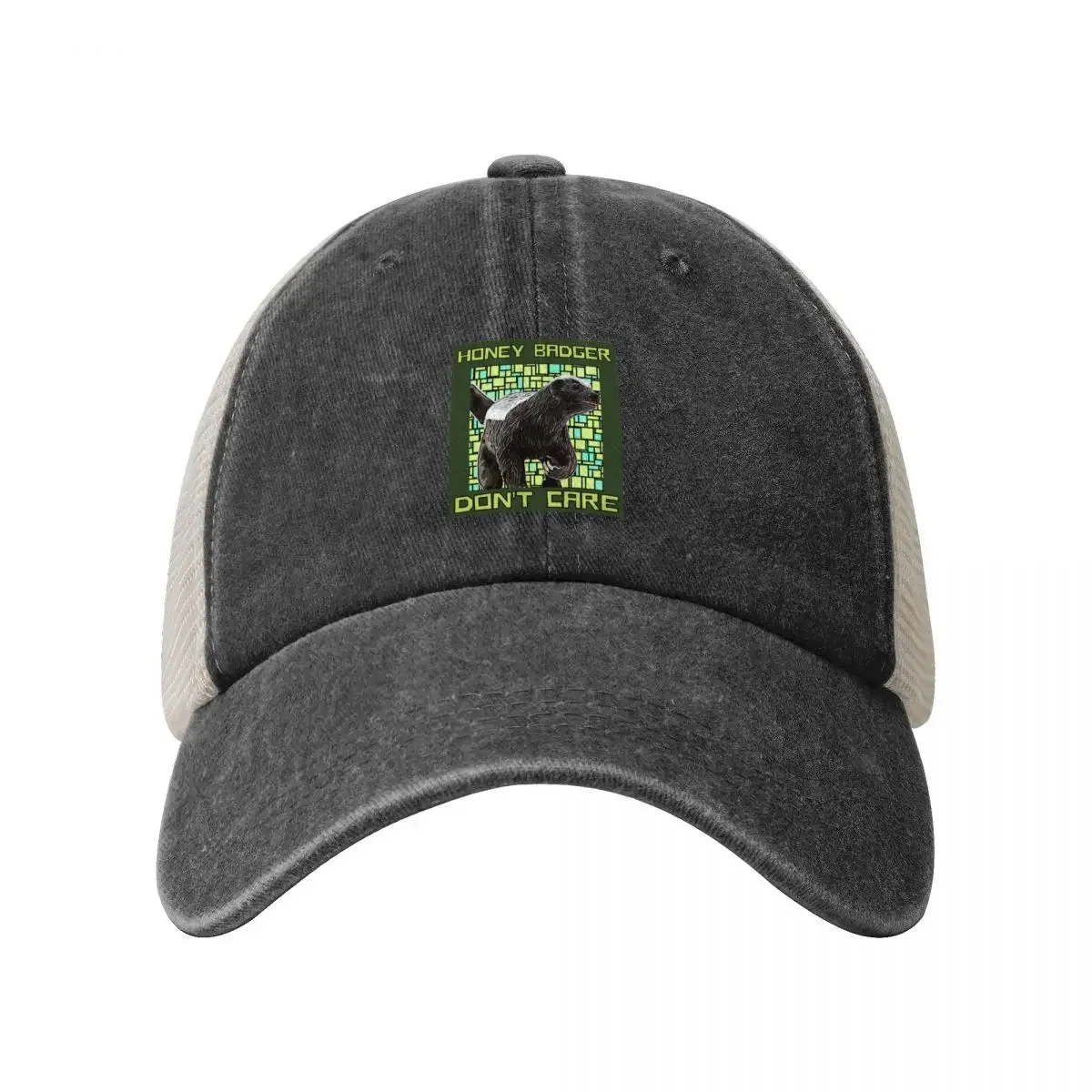 Honey badger don't care Baseball Cap Uv Protection Solar Hat sun hat custom Hat Trucker Cap Women's Beach Men's