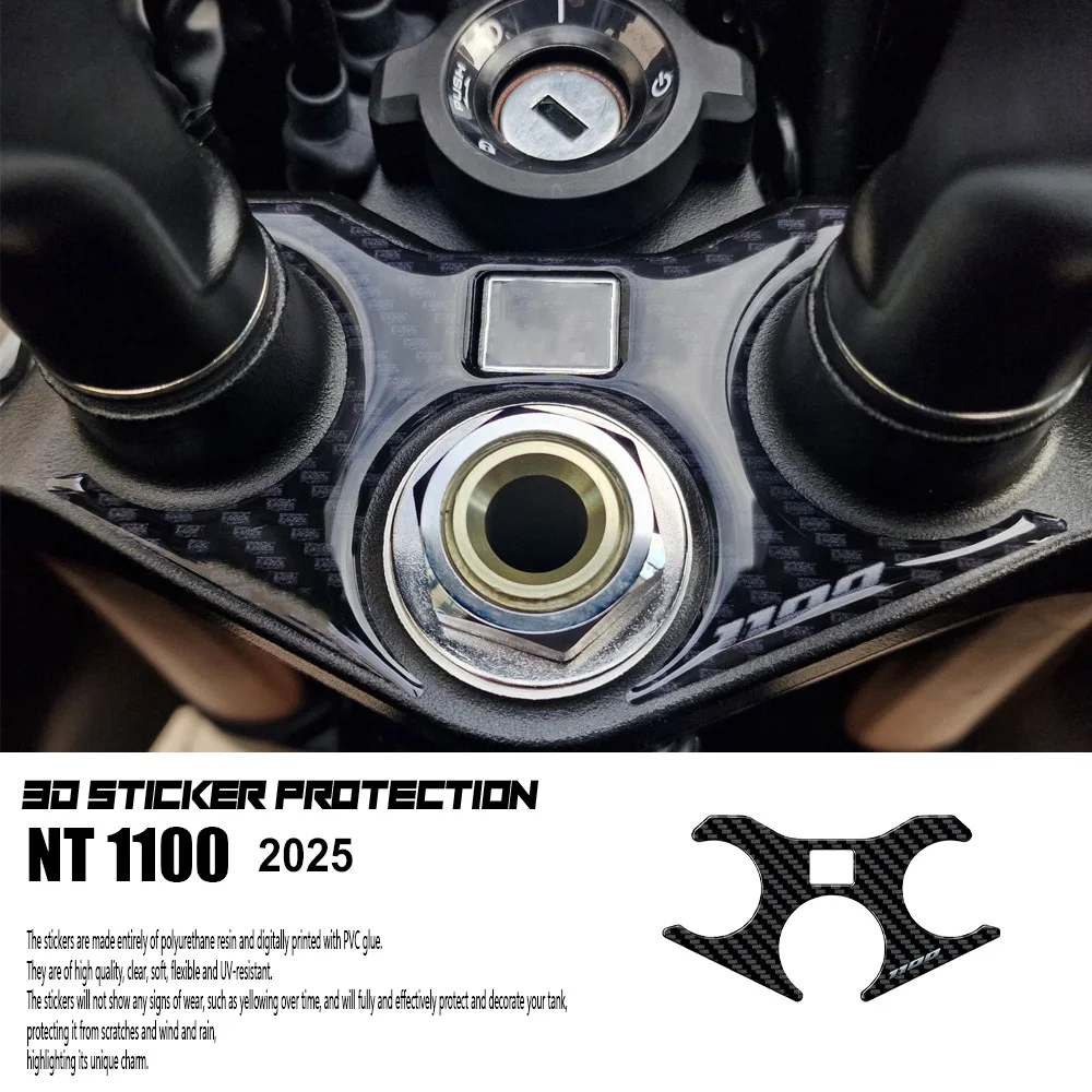 

For NT1100 NT1100 2025-Motorcycle 3D Sticker Decorative Sticker Ignition Area Protection Motorcycle Modification Accessories