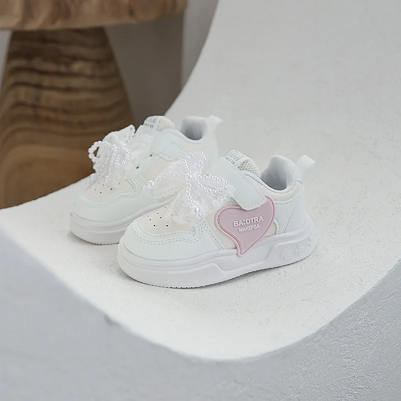 Zapatillas ماركة فتاة Sneaker2025خريف جديد فتاة حذاء لينة وحيد حذاء طفل غير رسمي موضة طالب مجلس حذاء تنوعا طفل حذاء رياضة