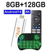 2025 Nuevo Mini TV Stick Q15 Android14 Allwinner H313 8K Ultra HD Dual Wifi 5G AV1 8GB128GB Box de televisión inteligente reproductor de televisión inteligente