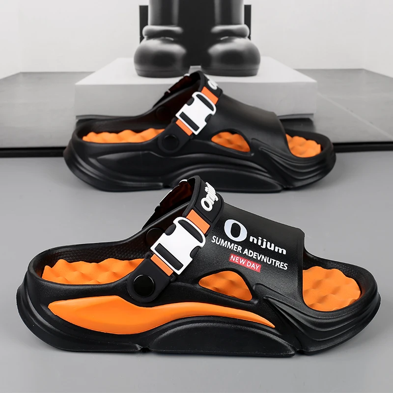 

Мужские и женские тапочки из ЭВА: удобные, нескользящие, высококачественные, для дома и пляжа, оригинальный дизайн, милые, для пар, новые, повседневные, для спальни