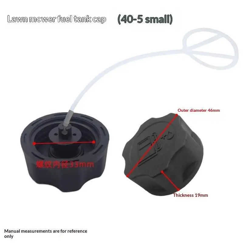 Lawn Mower Fuel Tank Cap Durable Plastic Leak Proof Design For Home Garden Lawn Care Yard Work