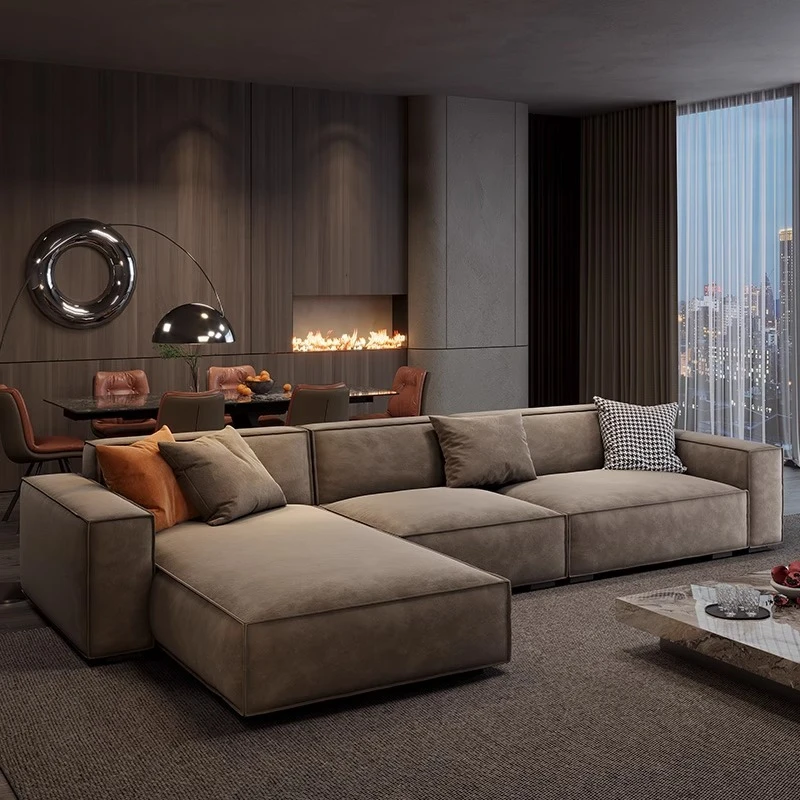 

2-местный диван для гостиной, современная квартира, скандинавский стиль, ленивый диван, расслабляющий канапе, салон De Luxe, аксессуары для дома