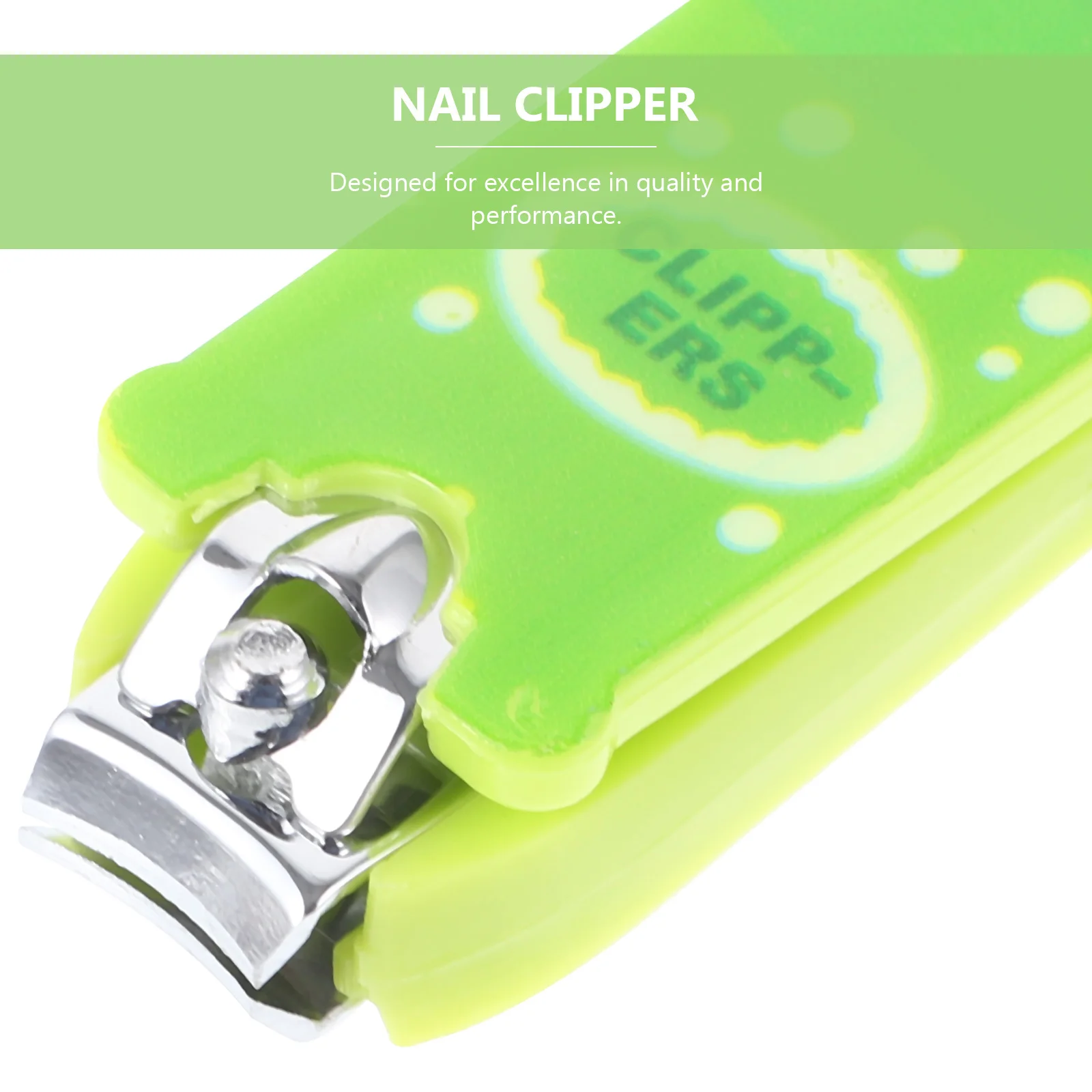1pcs Clipper Stainless Steel Sharp Blade Portable Cartoon Design Nail Cutter For Kids Girls Small Manicure Tools Nail Scissors