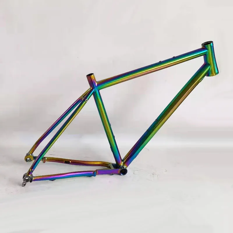 

Titanium Gravel Bike Bicycle Frame with Thru Axle Dropout