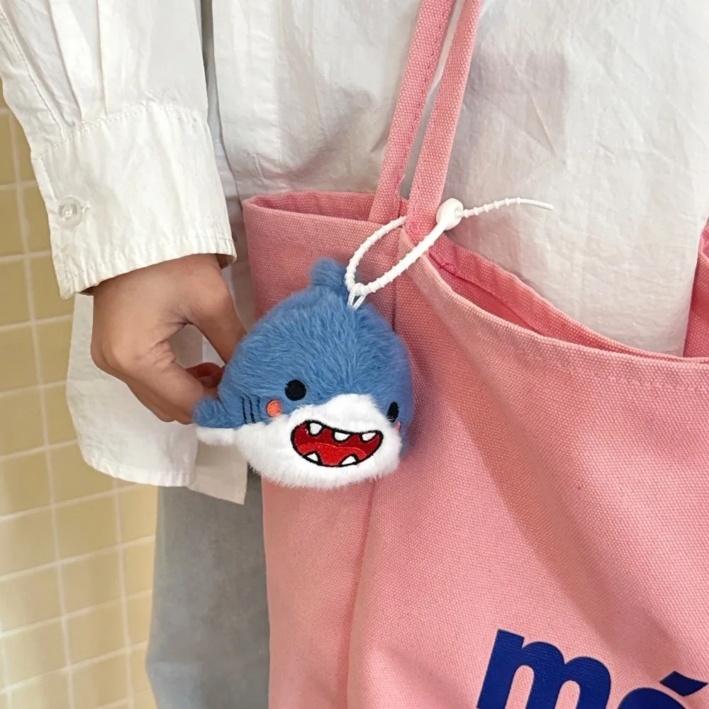 New Cute Sea Animals Plushie Keychain Cartoon Seals Seahorses Backpack Charm Sharks Crabs Pendant Holiday Gifts