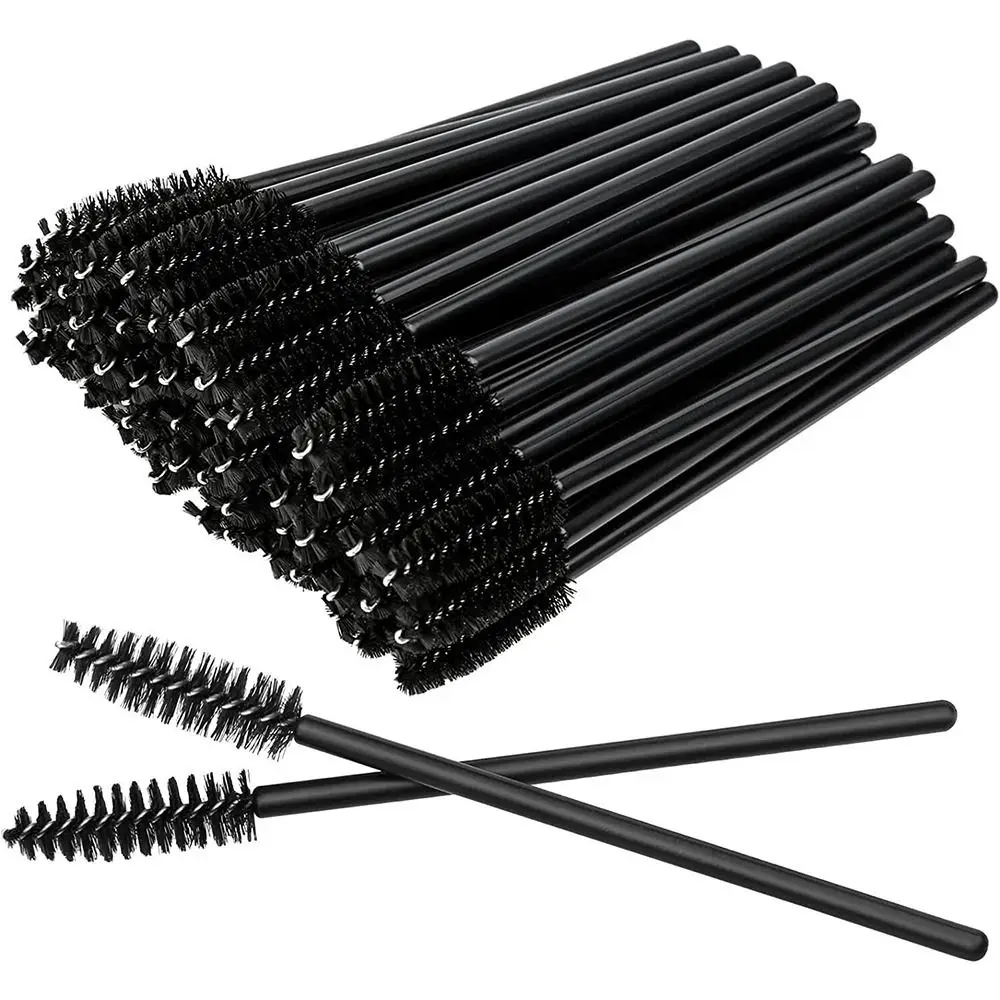 50Pcs Disposable Eyelash Brush Eyelashes Extension Spoolers Eyebrow Brush Cosmetic Eye Lashes Applicator