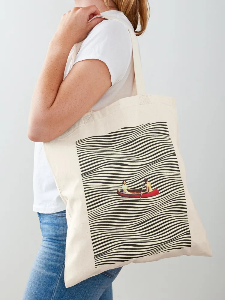 

Illusionary Boat Ride Tote Bag canvas tote bags shopper bag women Women's shopper bag Woman shopper