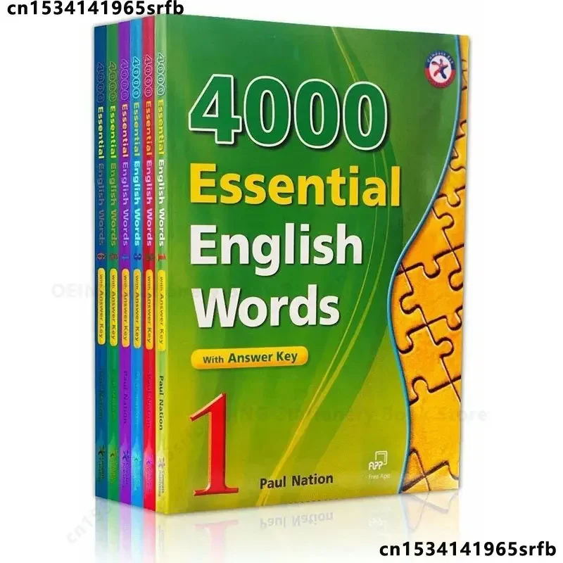 4000 Essential English Words Full Color New Version of The English Learning Guide English Book Libros Livros