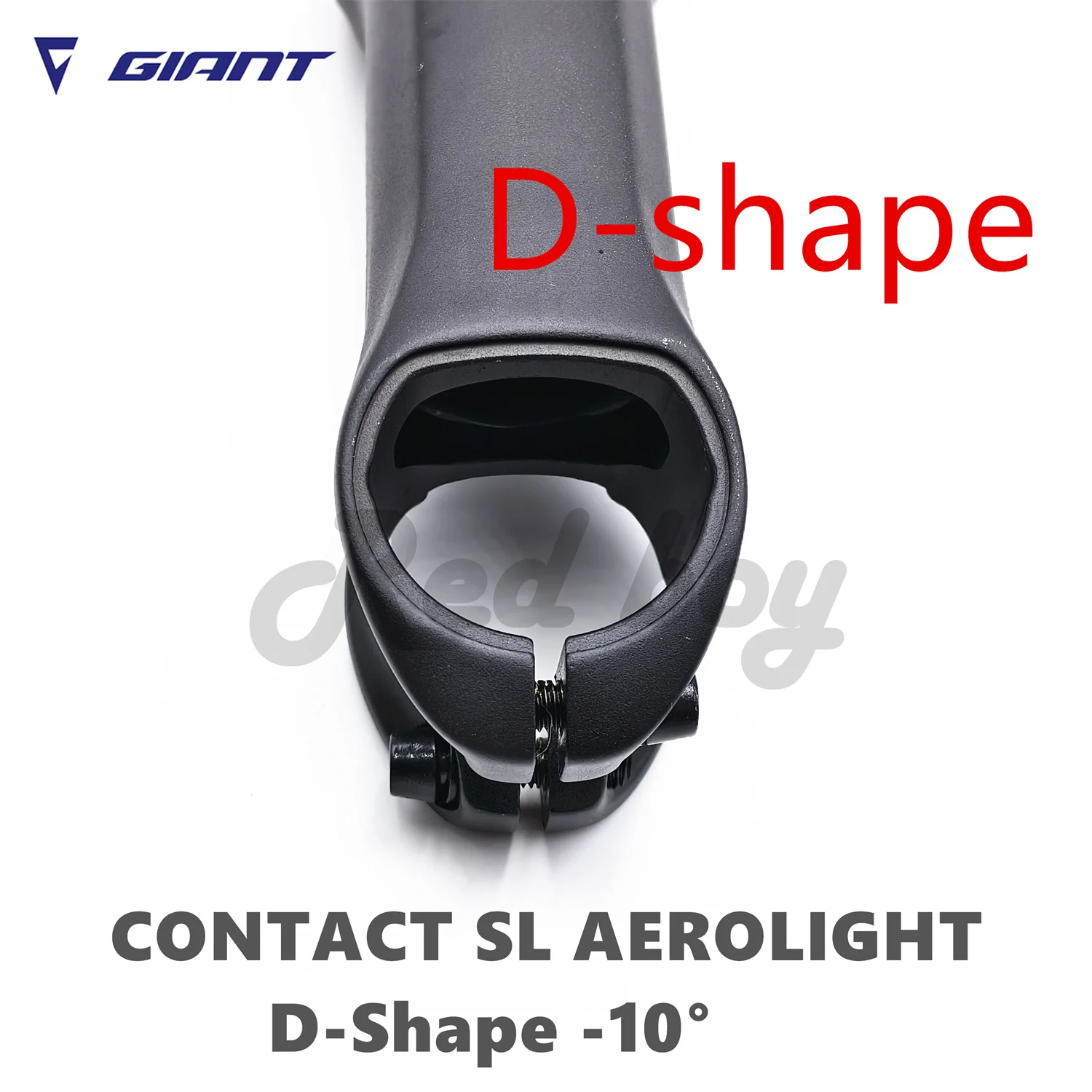 Giant Contact SL Aerolight D-shape 10° Aluminum Alloy Stem For New