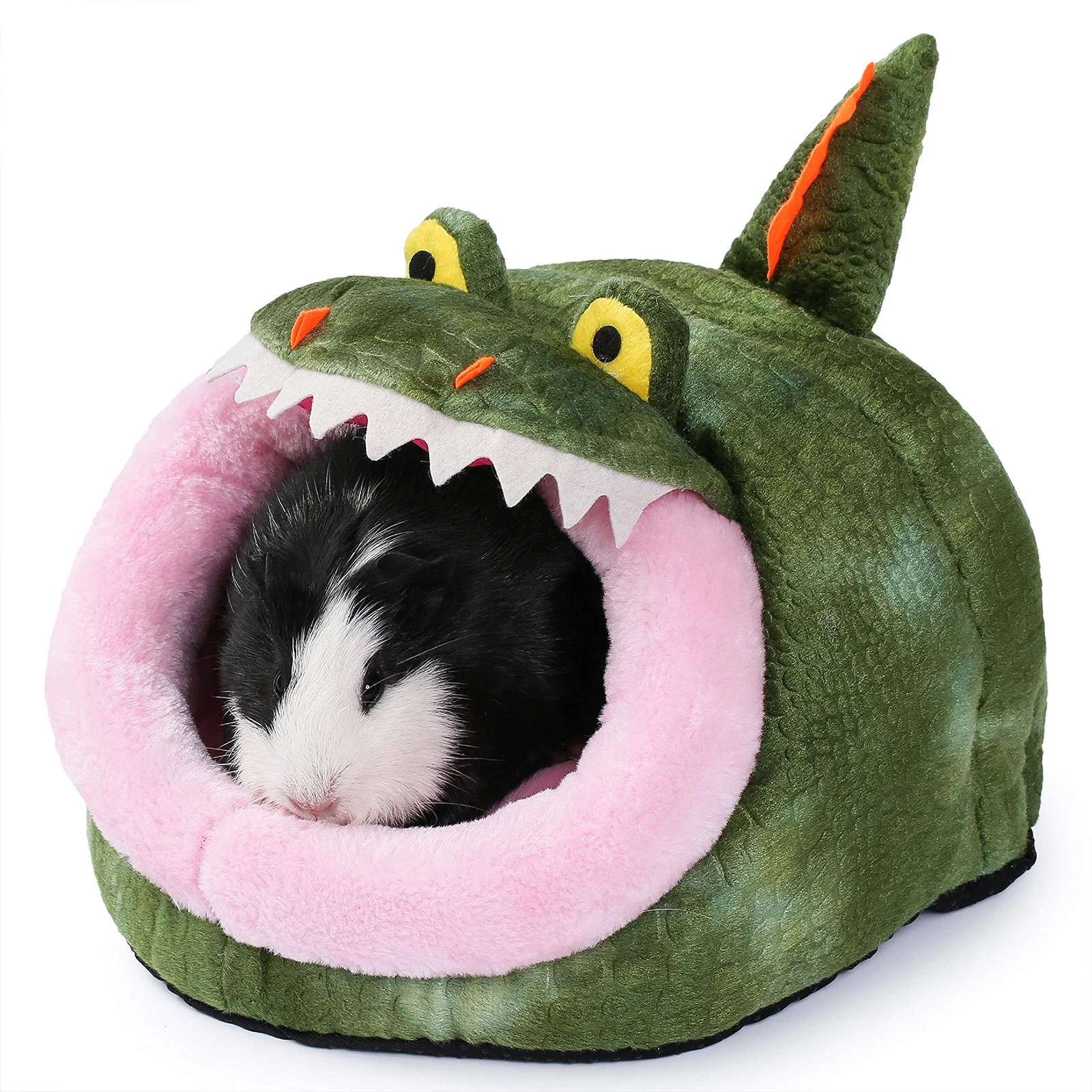 

Plush Cotton Pet Nest yellow+black S 19x17x13cm L 23x21x15cm XL 27x29x19cm 1 Piece for Chinchilla Hedgehog Guinea Pig