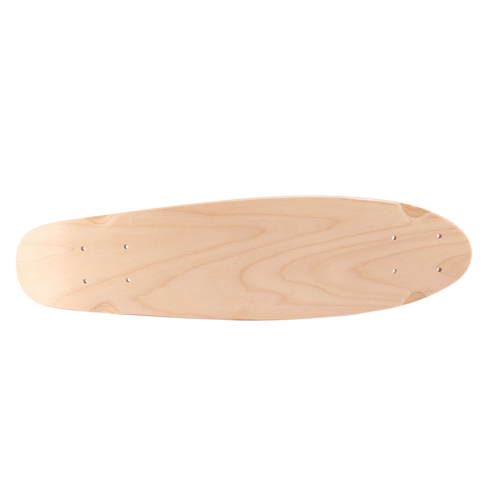 22Inch Blank Skateboard Deck Natural 55.5X15cm Maple Banana Sliding Cruising Skating Single Rocker Board DIY Decks