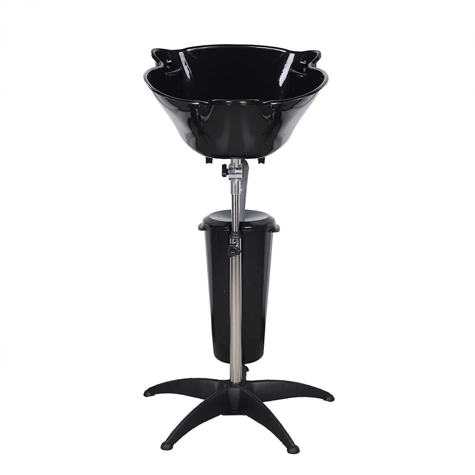 Раковина для мытья волос, портативная регулируемая по высоте раковина для глубокого шампуня для салона, миска для мытья волос со сливным шлангом для домашнего парикмахера Sh