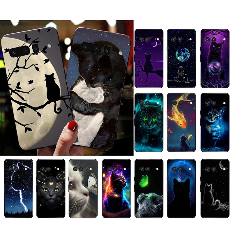 

Love Cute Cat Phone Case for Google Pixel 9 Pro XL 8 7 6 Pro Pixel 8A 7A 6A 4A 3A 3XL Pixel 8 7 6 5 4