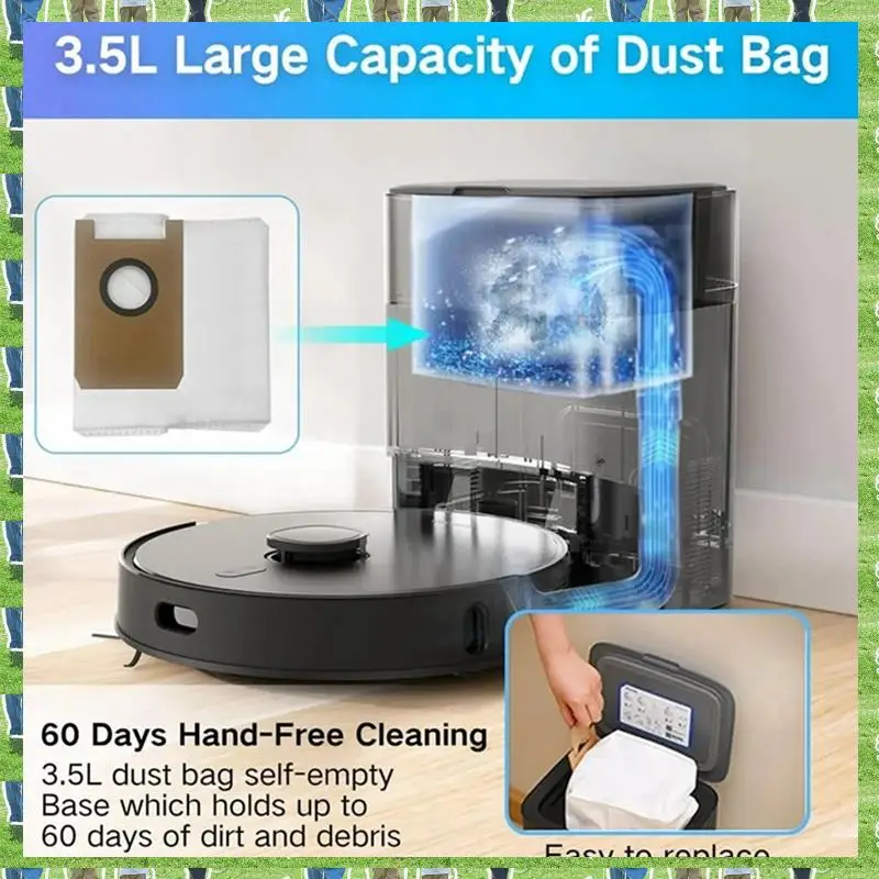 

FTS 24 шт. запасные части для робота-пылесоса AIRROBO T20, боковая щетка, фильтр Hepa, мешок для пыли, аксессуары