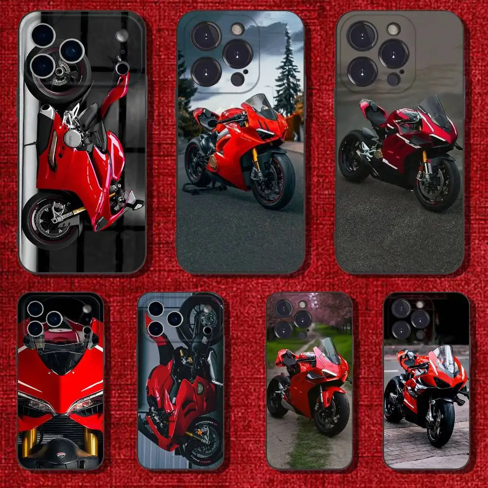 

Cool D-Ducaties-Is Phone Case For iPhone 17,16,15,14,13,12,Pro,Max,Plus,E,SE4,Air,Mini Black Soft Cover