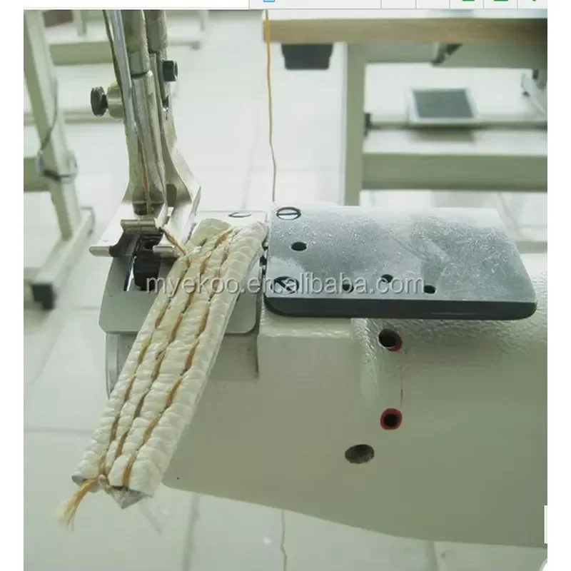 441 Long Arm Cylinder Bed Iron Walking Foot Extra Heavy   750W High-Speed Compound Feed Lock Stitch Sewing Machine