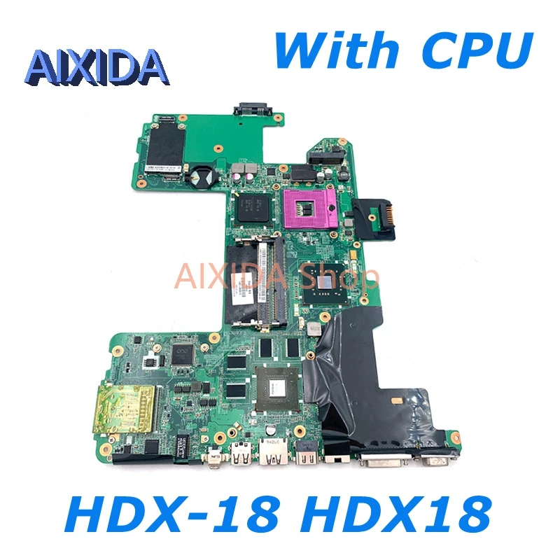 

AIXIDA DAUT7GMB8B0 DA0UT7MB8F0 519592-001 main board For 18 inch HP Pavilion HDX-18 HDX18 laptop motherboard GT130M GPU DDR3