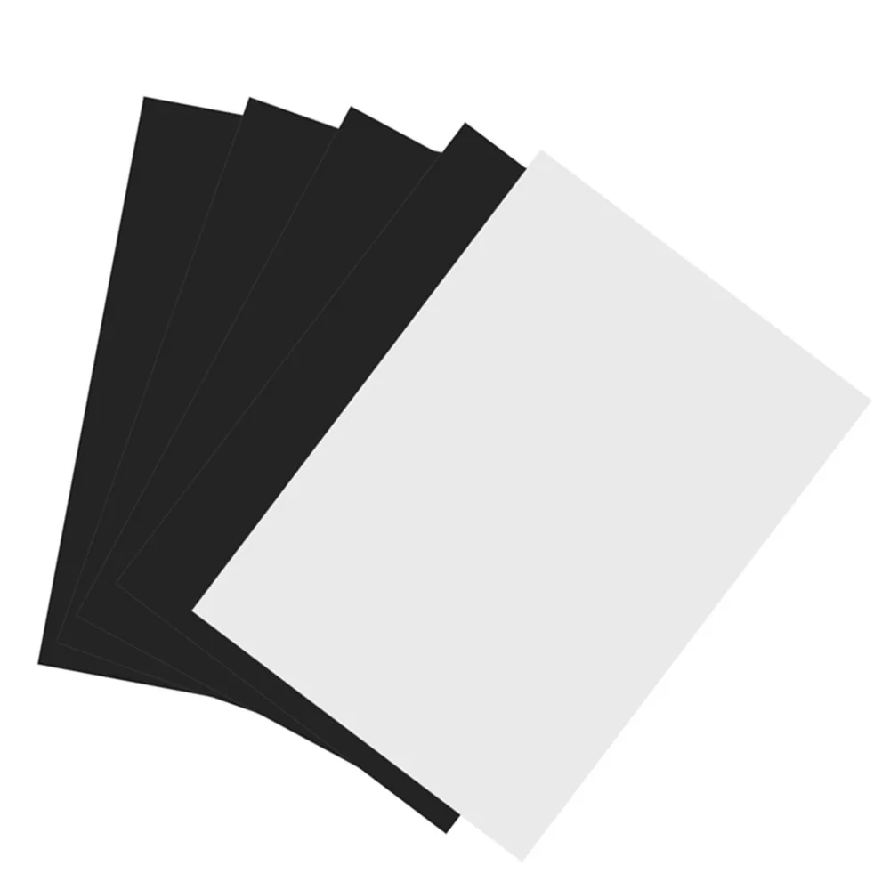5pcs A4 Size Magnetic Inkjet Printing Sheet Flexible 8.27x11.69 Inch Printable Magnet Sheets Flexible Magnetic Sheets Craft