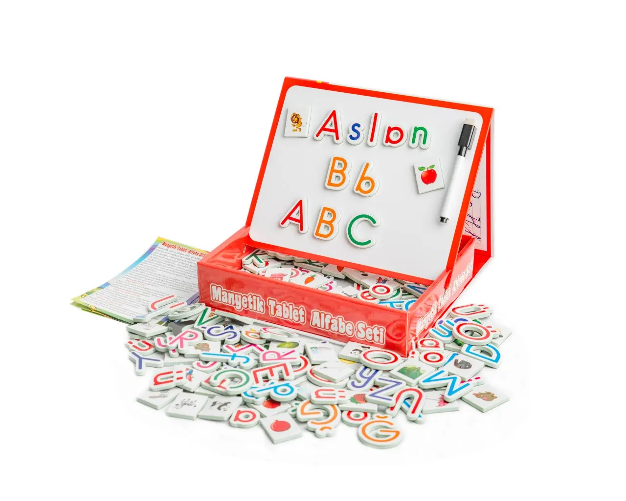 7910 DıyToy magnetic TABLET alphabet set