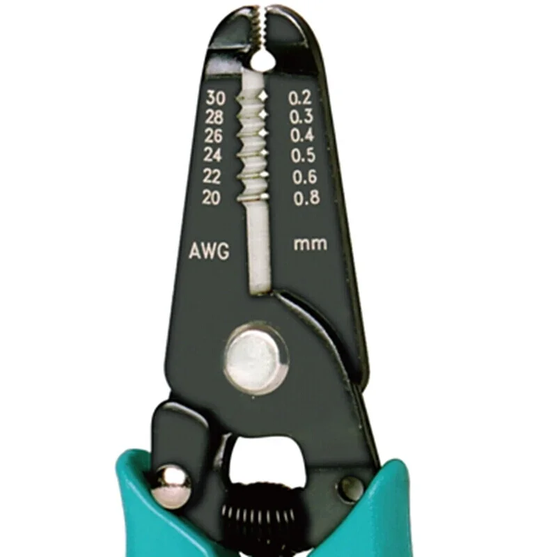 7-in-1 Pro'sKit 8PK-3001D 8PK-3002D hochwertige elektronische Abisolierzange und Schneidzange (AWG 30/28/26/24/22/20 Präzisionszange) – Detail 3