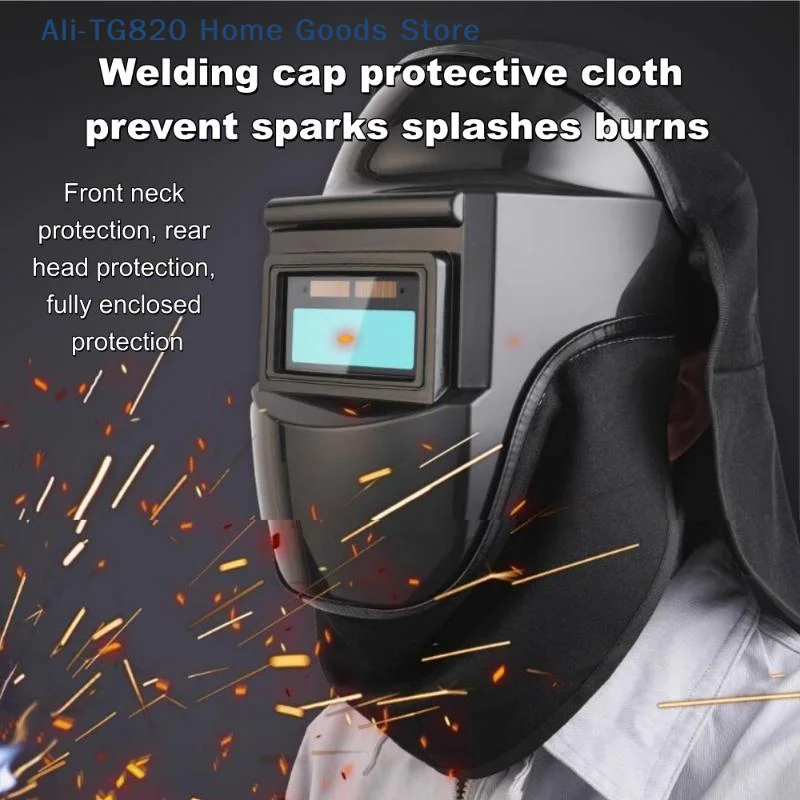 [TG820]1 Set Welded Helmet Cover And Helmet Bib With Press Fit Seal Welded Accessories To Protect Neck