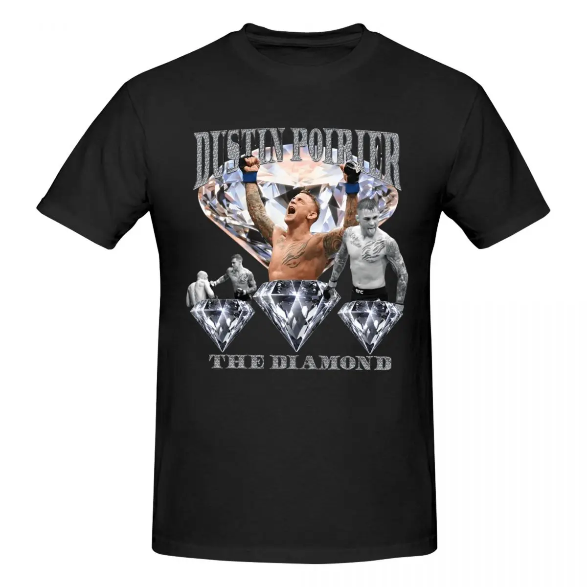 Igbbmn Dustin Poirier Gifts T Shirts Graphic Y2K Pops Short Sleeve Men Women T Shirts Clothing