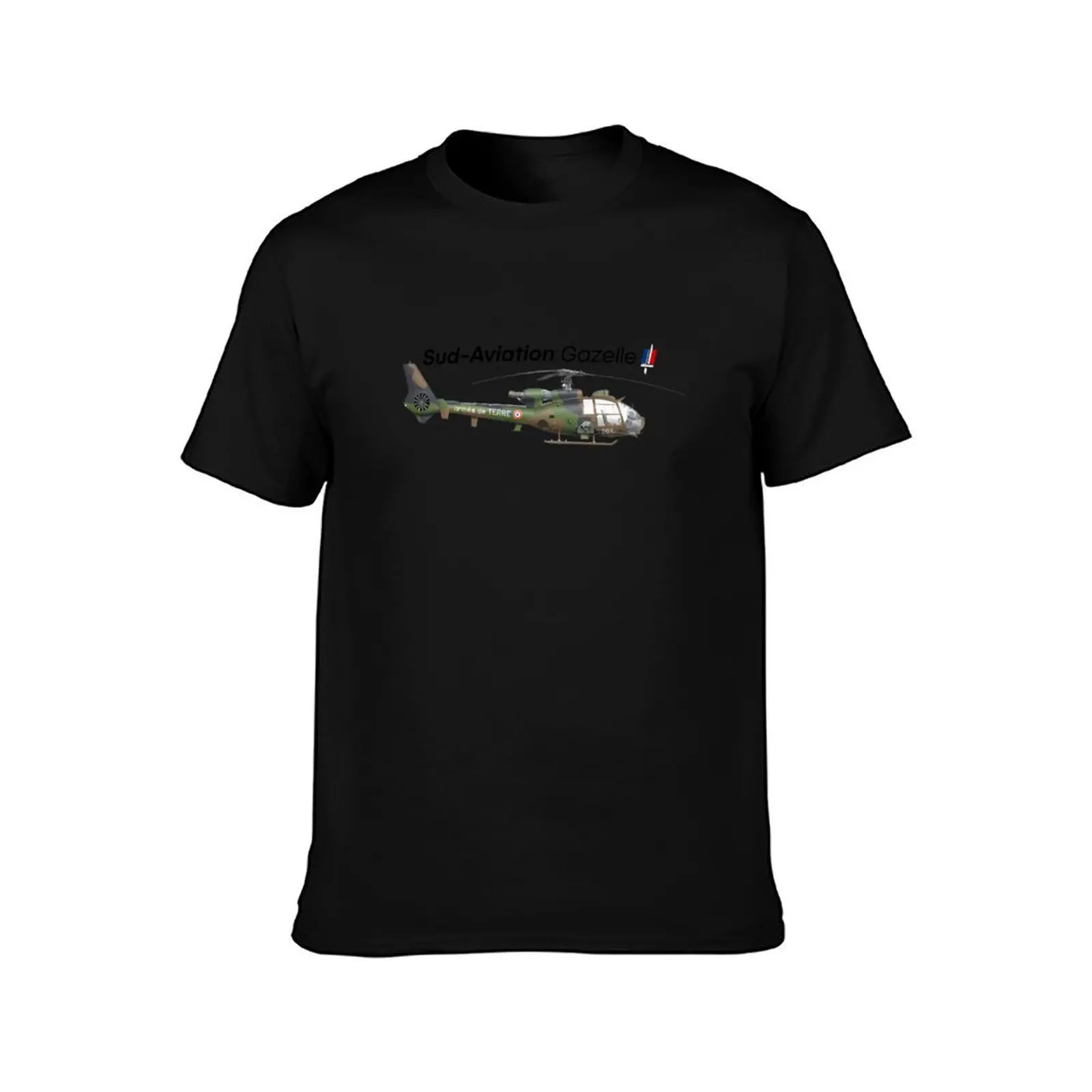 Sud-Aviation SA342 Gazelle T-Shirt Simple Line Art Print Tee T-Shirt
