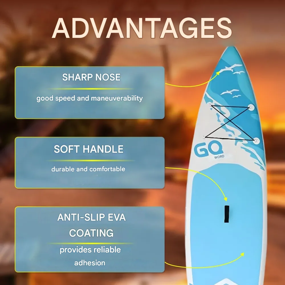 

China Hot Sale Cheap New Design Water Sport Inflatable Stand up Paddle Board SUP Paddle Boards