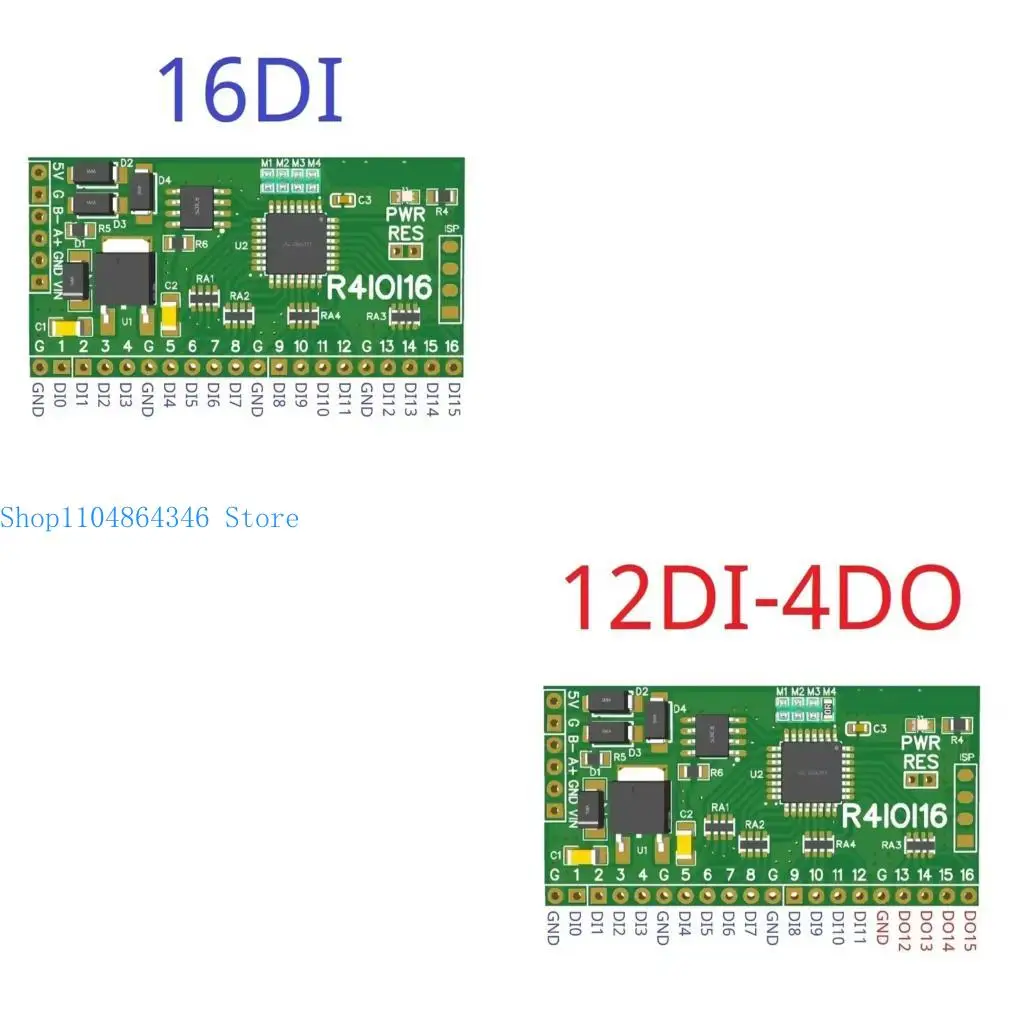 

5ASD 2,54 мм PIN -ядра платы Modbus RTU RTU Входной и выходной управление удаленным вводом -выводом.