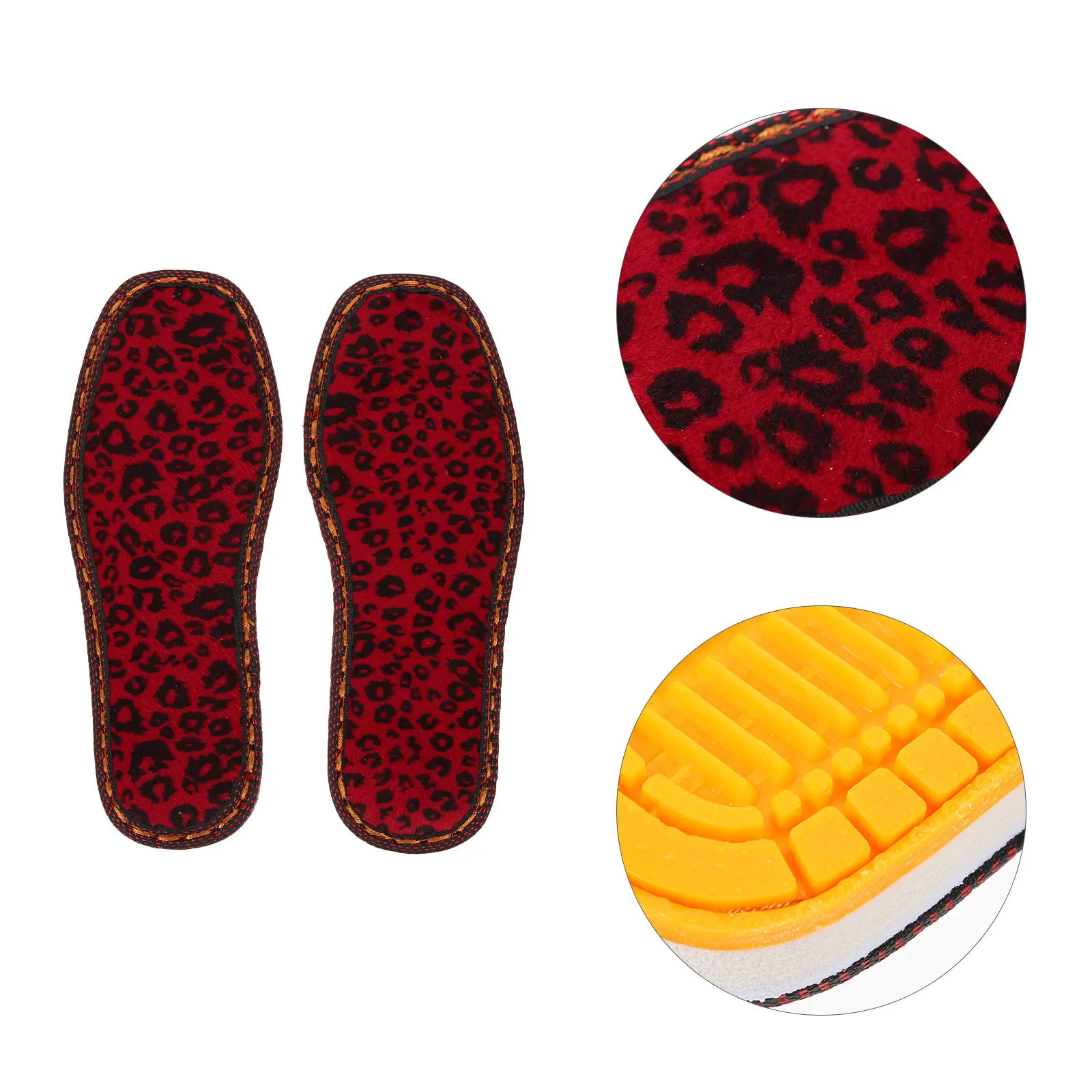 

1Pair Durable Oxford Shoe Soles Anti-Skid Comfortable Foot Cushions Wear-Resistant DIY Slipper Pads Indoor Foot Accessories