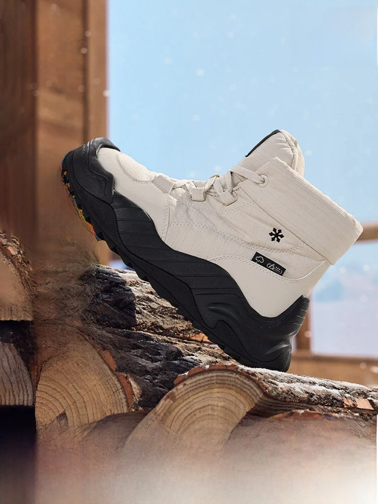 

Зимние женские зимние ботинки Thiened Fce, новинка 2025, теплые повседневные ботинки Cotton oes, водонепроницаемые противоскользящие ботинки для отдыха для ex