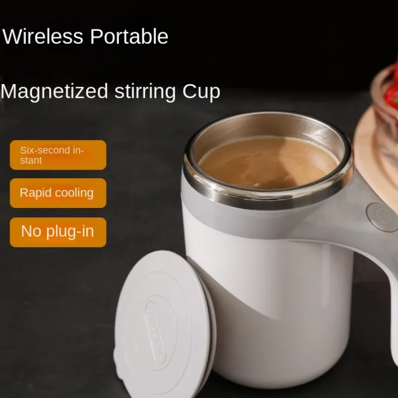 

Rotating Coffee Mug Stirring Portable Magnetic Rechargeable Automatic Shake Portable Mug