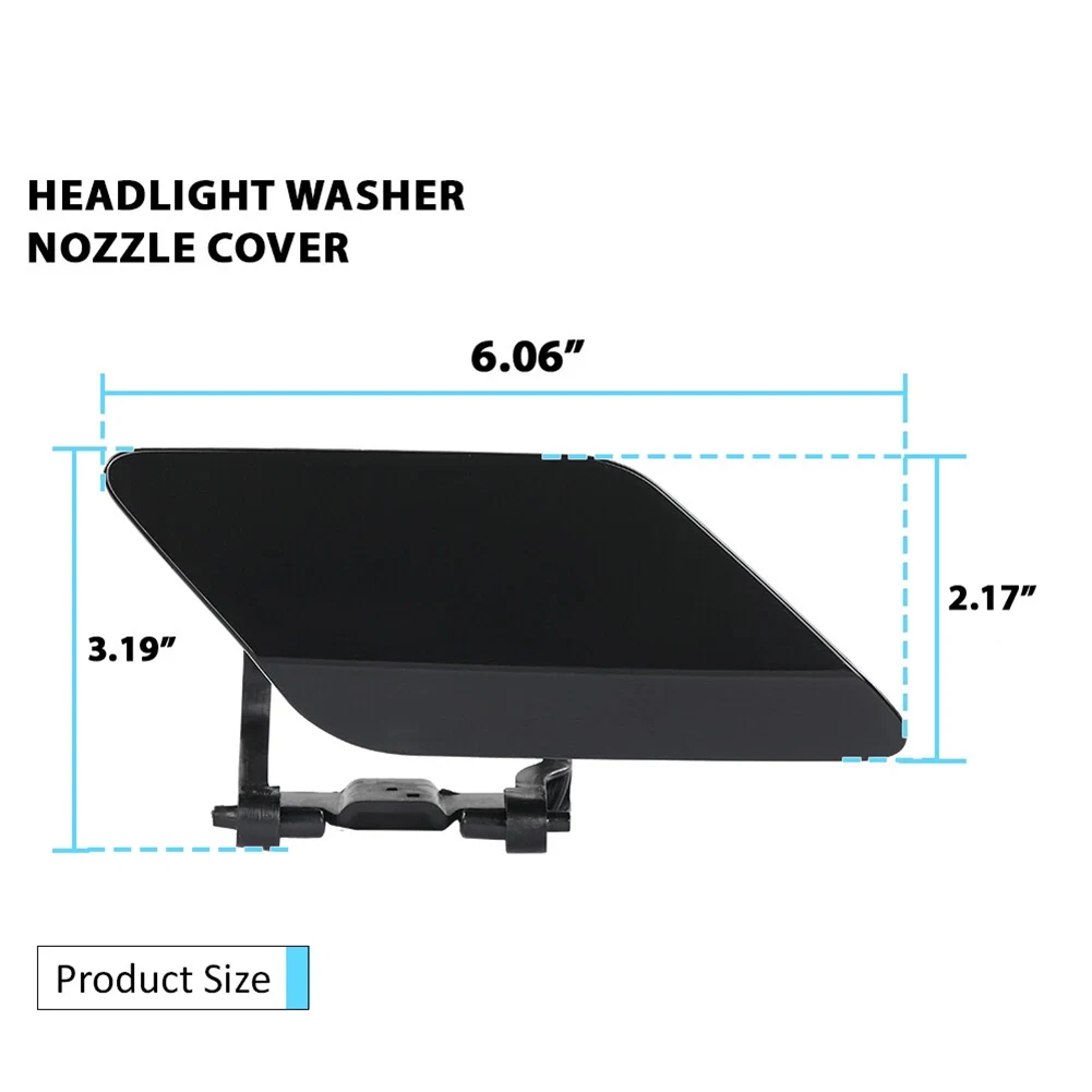 Car Accessory Headlight Washer Cover Auto Exterior Accessories Car Washer Cover Brand New Condition Easy Installation Design