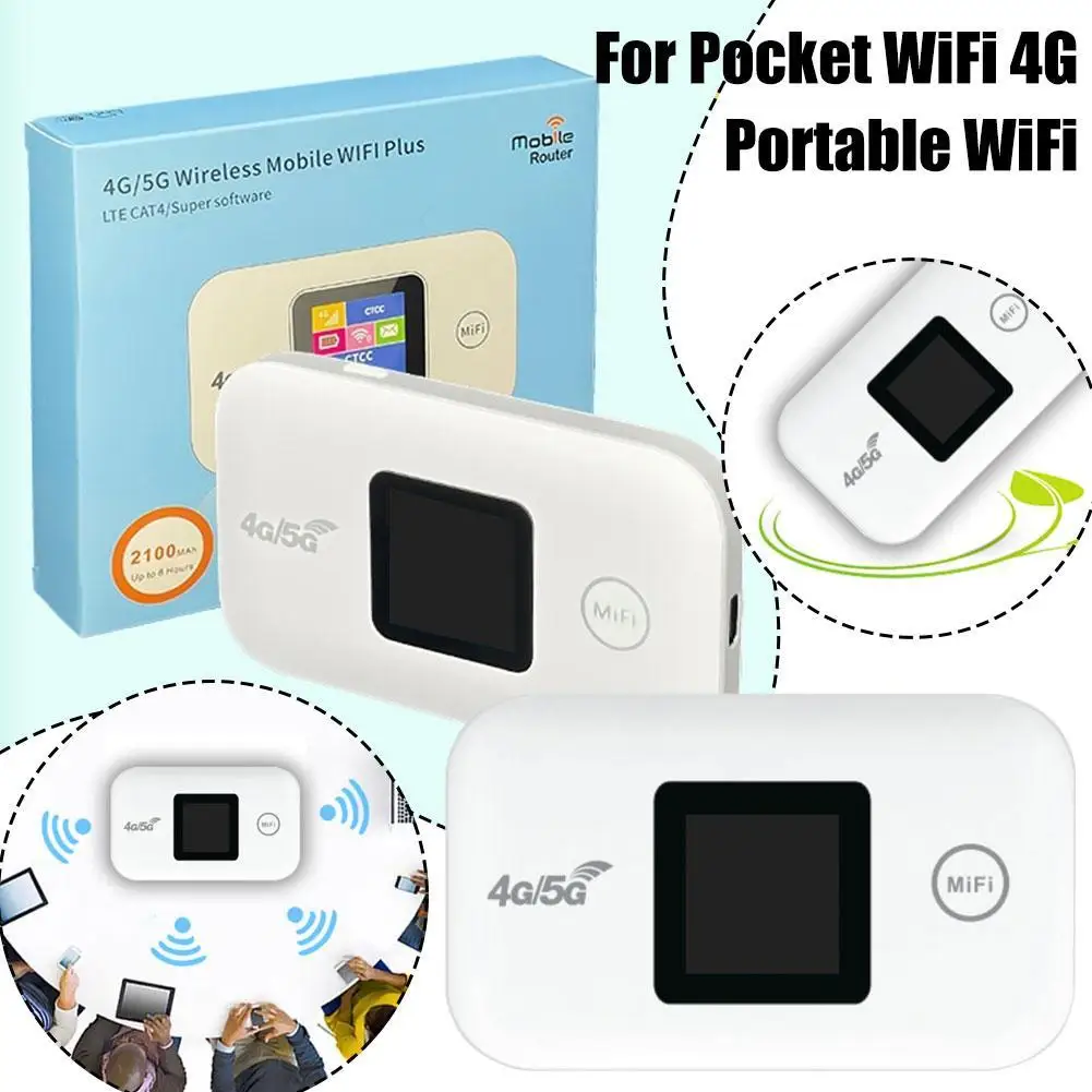 Portable 4G Lte Router 150Mbps 4G LTE WiFi Router Wireless Wifi Repeater Outdoor Mobile Hotspot Unlocked Modem W/h Sim Card Slot