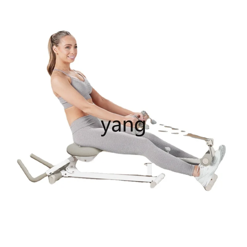 Yjq Multi-Functional Rowing Machine Home Fitness Equipment Foldable Storage Belly Training Belly Mute