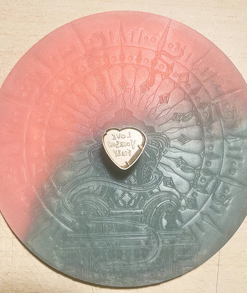 جديد على شكل قلب النحاس ختم من الشمع ختم رئيس ثلاثية الأبعاد تنقش غير النظامية على شكل ختم المغلف سجل القصاصات ختم الشمع الحرف اليدوية اللعب