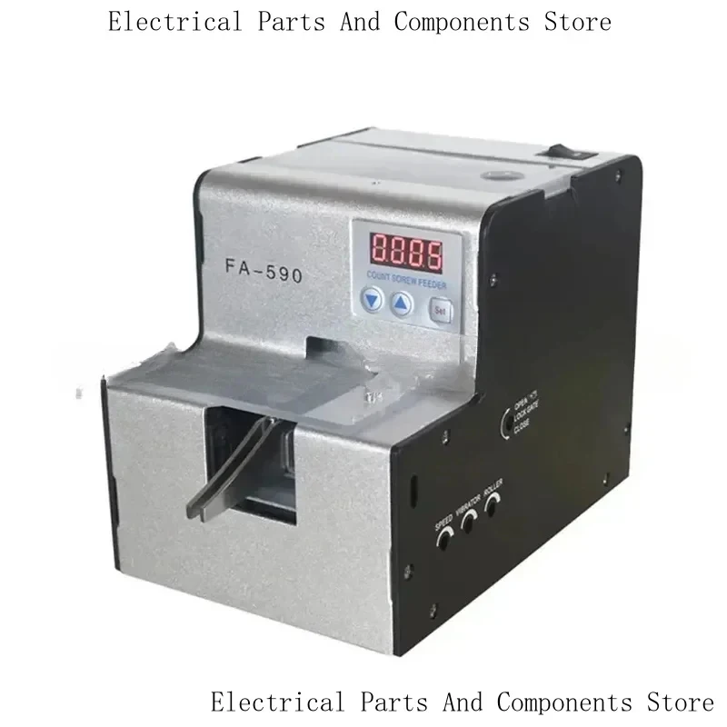Hardware Store Automatic Counting FA-590 Screw Counter 1.0-5.0 Adjustable Rail Arrange Calculation Screws