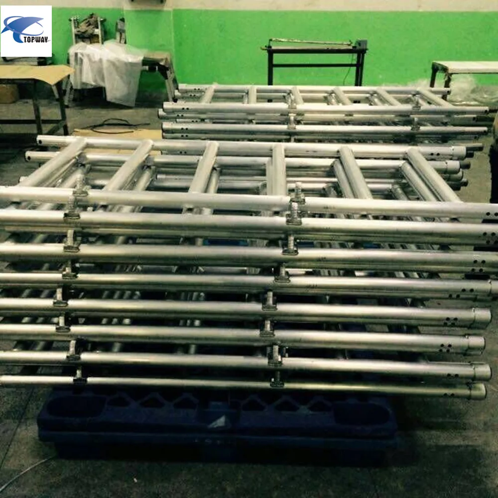 Aluminum mobile scaffolding andamio de aluminio