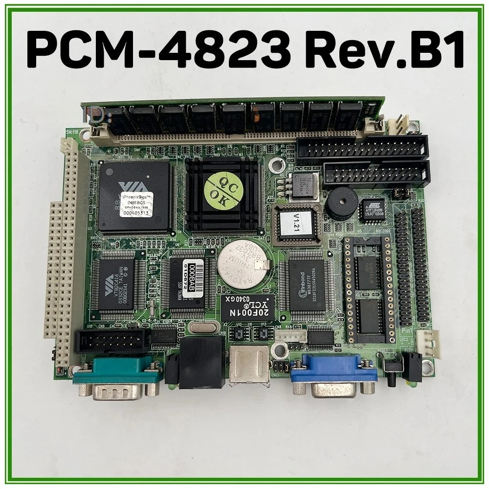 For Advantech Embedded Industrial Control Board 3.5 inch PCM-4823 Rev.B1