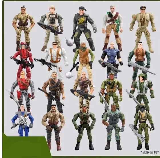 5pcs/lot Lanard the Corps Special Force Random Action Figure Toy 3.75