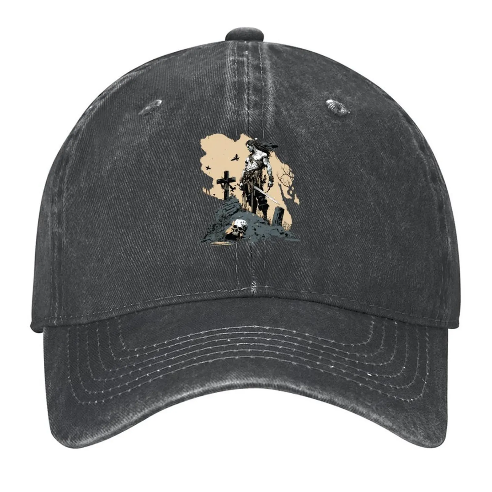 

the barbarian Baseball Cap Hip Hop Rugby party Hat Sunhat Trucker Hats For Men Women's