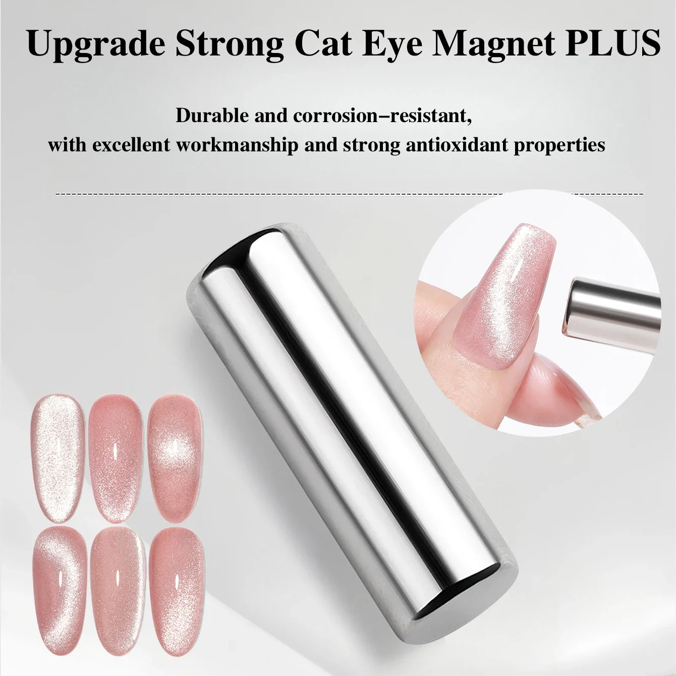 1 st/3 stks Ronde Nail Art Cat Eye Gel Magnetische Pen Voor Gel Polish Cat Eye Nagels Schilderen Sterke Magnetische Stok Manicure DIY Gereedschap