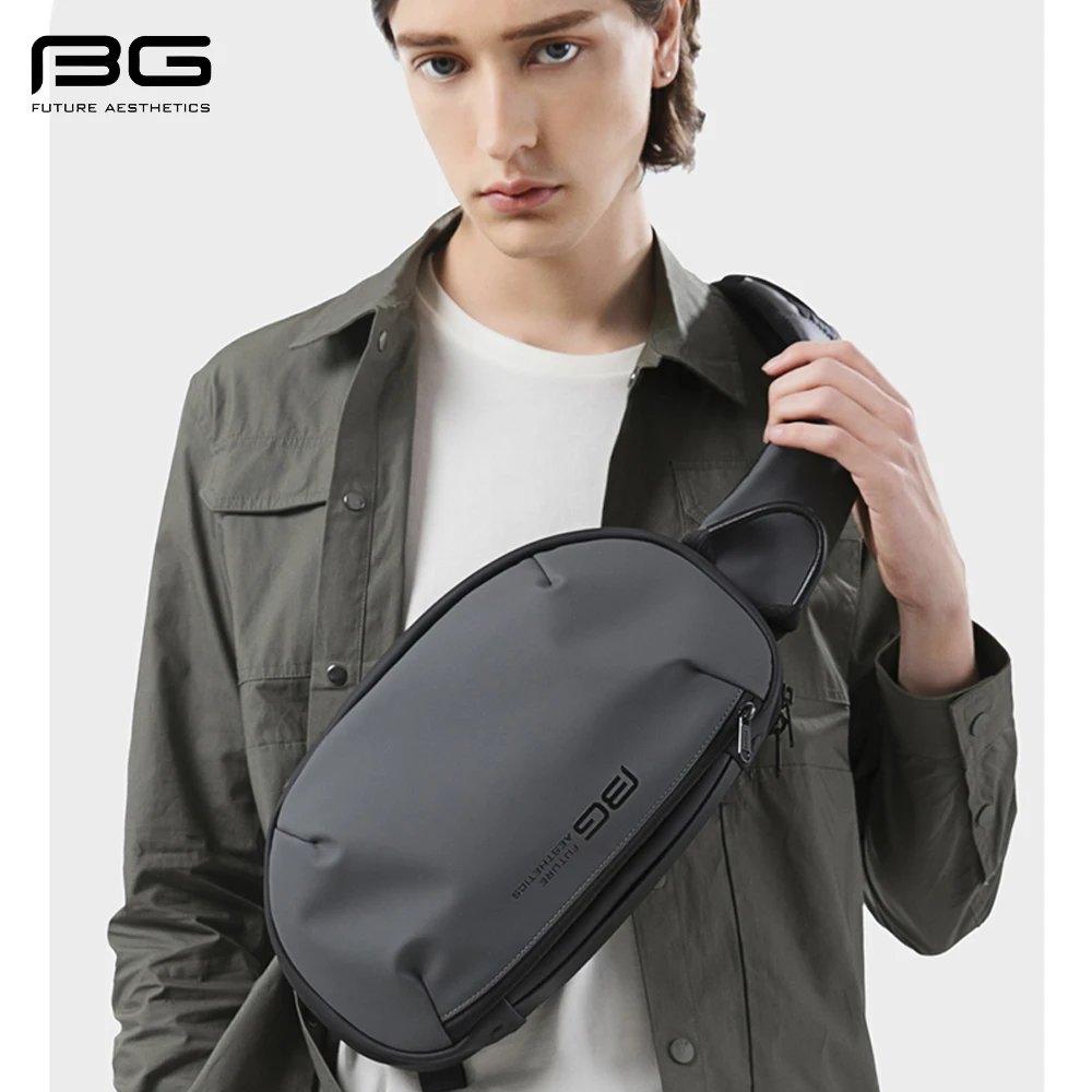 Men Chest Bag Ipad Multifunction Large Capacity Crossbody Bags USB Charging Travel Shoulder Bag Water Messenger Bags Male