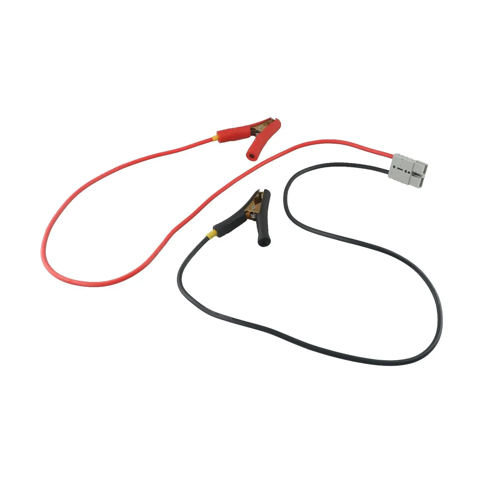 1Pc For Alligator Clips To Cable Connector 100A 10AWG For Anderson Plug Battery 50A Connecting Accessories For Forklift Charging